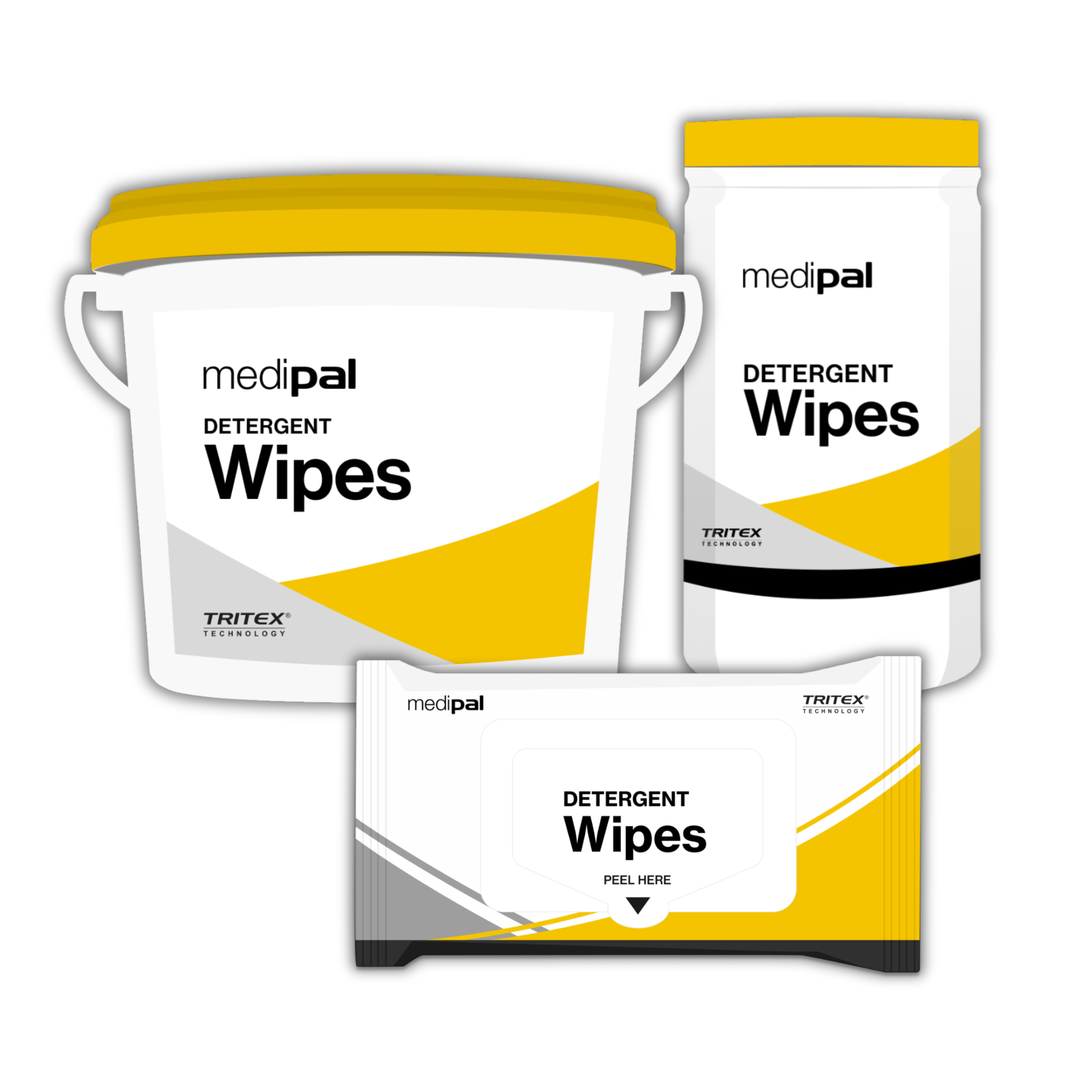 Detergent wipes